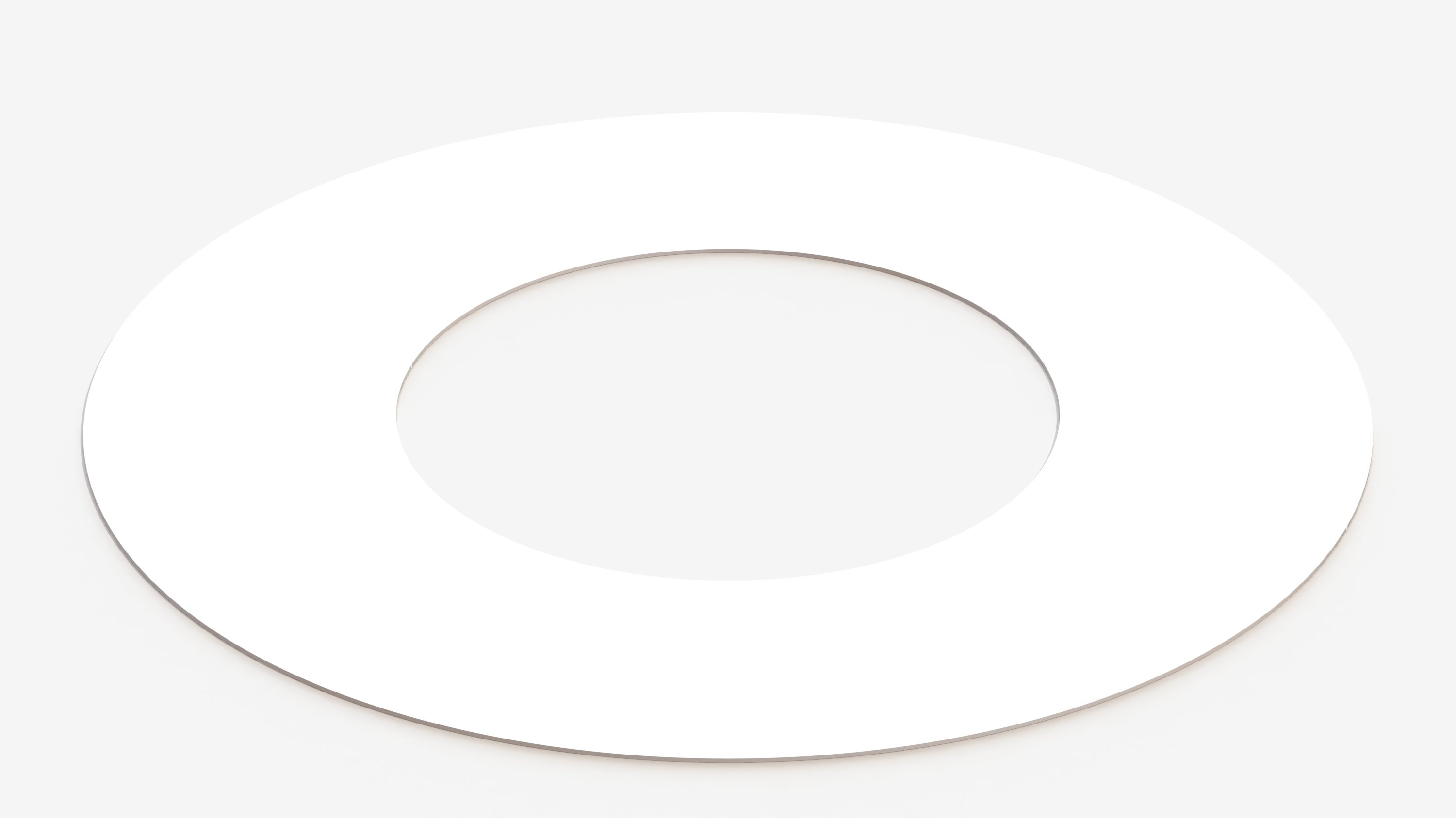 Retrofit Ring Alu Ø160/310 White RAL9016