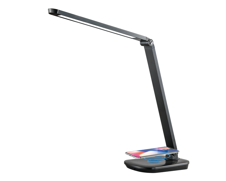 white desk lamp with usb port