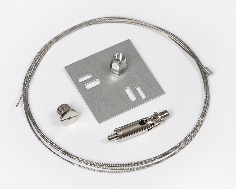 Wire susp. 2m for Aura Lunaria & Lanternin Panel