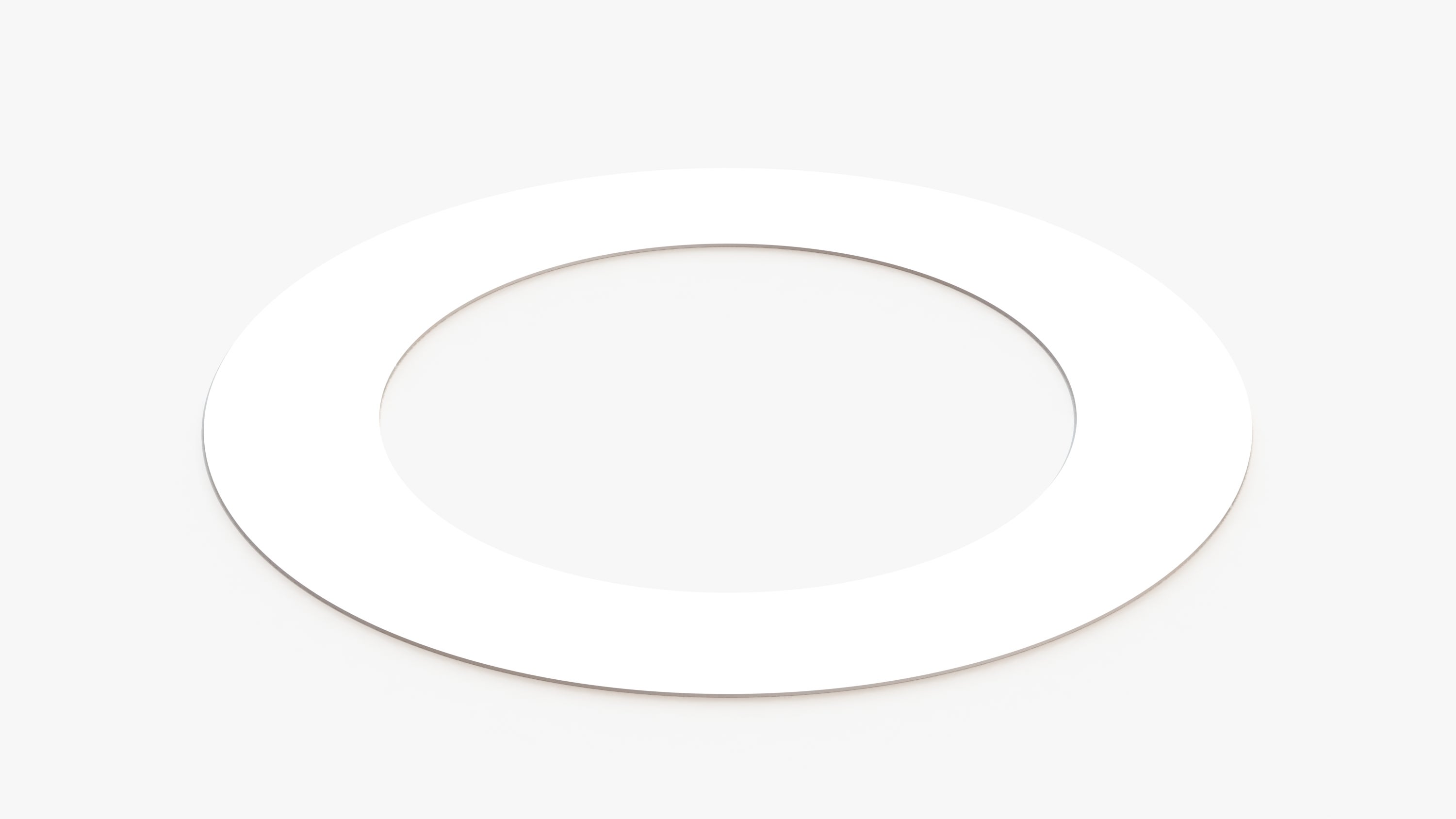 Retrofit Ring Alu Ø200/300 White RAL9016