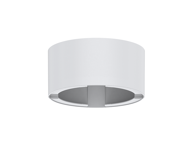 Surface Mounted Cylinder Safie Opal/Mirror Ø190