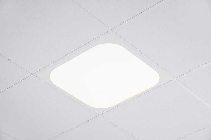 Frame With Round Corners 595x595 White RAL 9010 GL 30