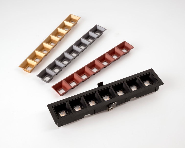 Alla våra artiklar med LEDiLs linsoptik DAISY går att få med olika reflektorfärger. Kontakta kundservice för mer information.